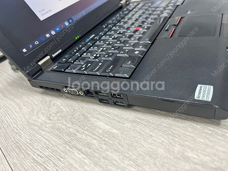 노트북 레트로IBM스타일 레노보 싱크패드 T410--5