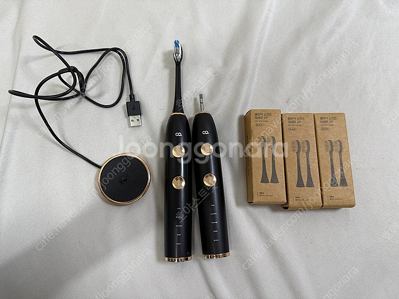 오아 클린이소프트 음파 전동칫솔 1+1 세트 VO-OC001--0