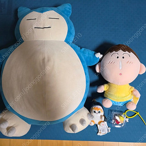 잠만보 인형, 맹구인형, 짱구키링, 고양이키링