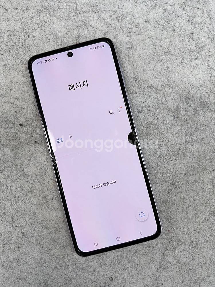 (가성비)갤럭시Z플립3 퍼플 256G 미파손 깔끔한 가...--4
