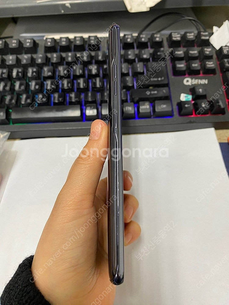 198757 LG Q92 블랙 A급 128GB 무잔상 ...--5