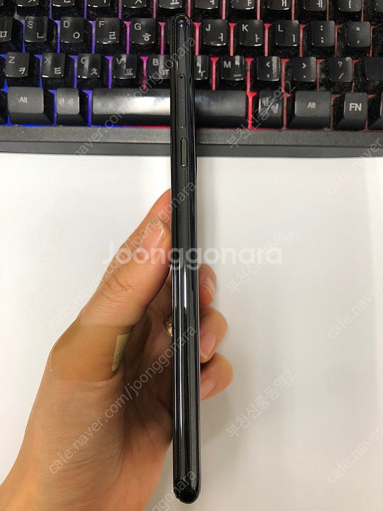 193254 LG Q51 블랙 외관깔끔 32GB 무잔상...--5
