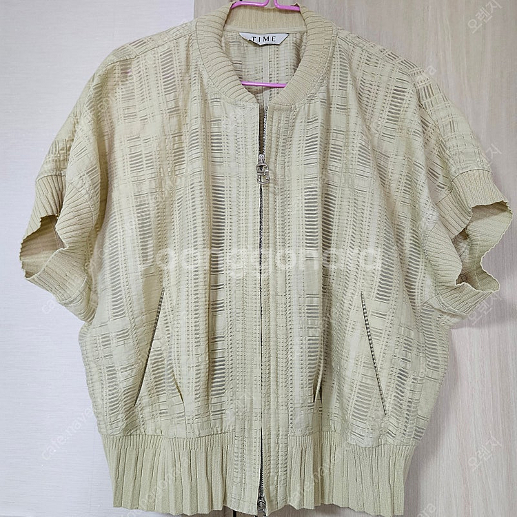 타임 리브점퍼 한섬 더캐시미어 니트 랑방 타임리브점퍼--0