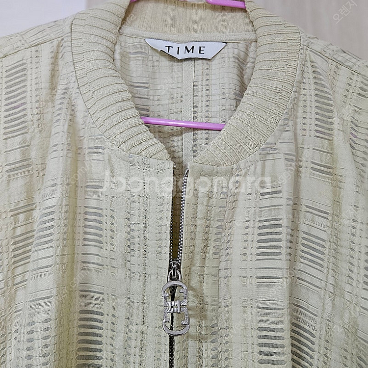 타임 리브점퍼 한섬 더캐시미어 니트 랑방 타임리브점퍼--2