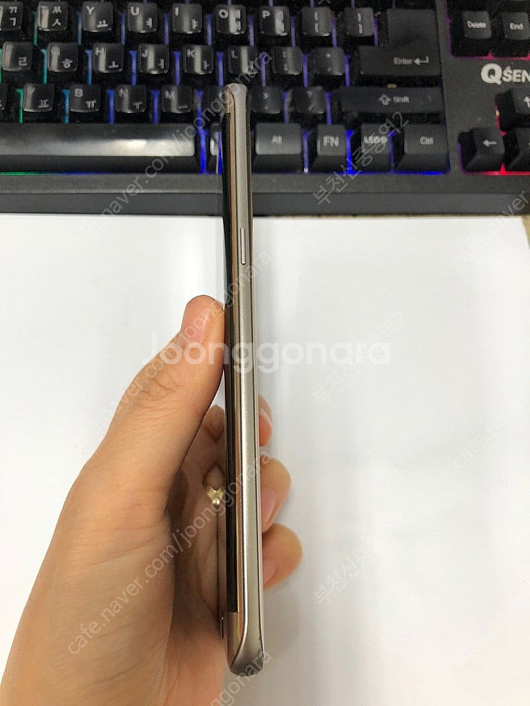191298 SK 갤럭시S7엣지 골드 외관깔끔 64GB...--5