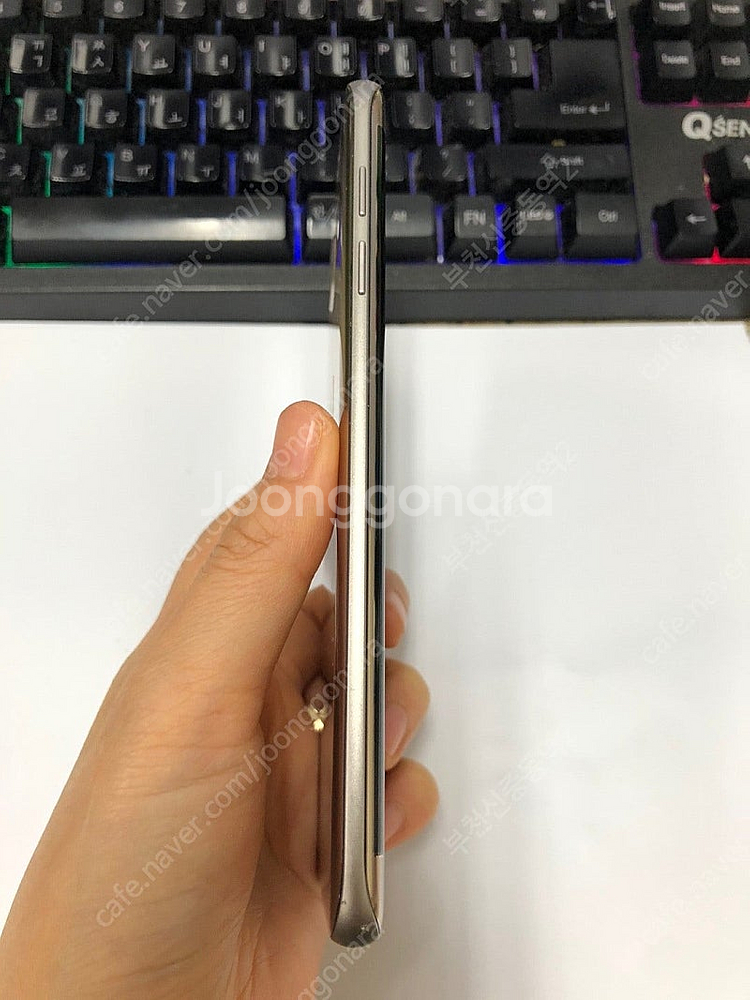 191298 SK 갤럭시S7엣지 골드 외관깔끔 64GB...--6