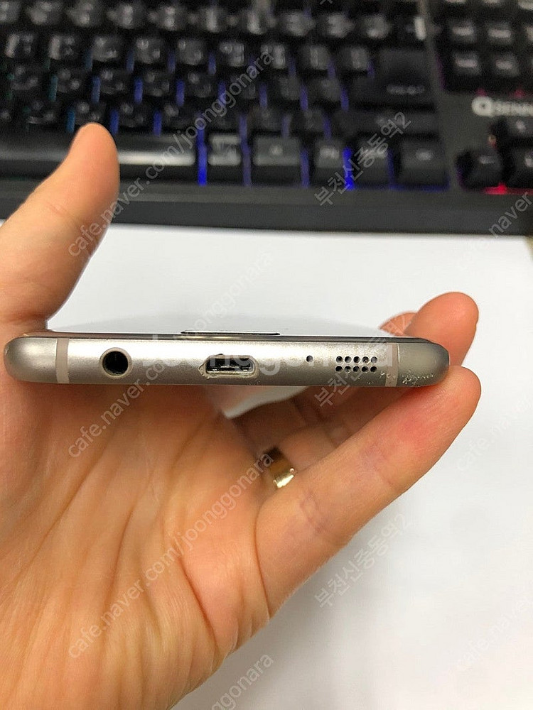 191298 SK 갤럭시S7엣지 골드 외관깔끔 64GB...--7