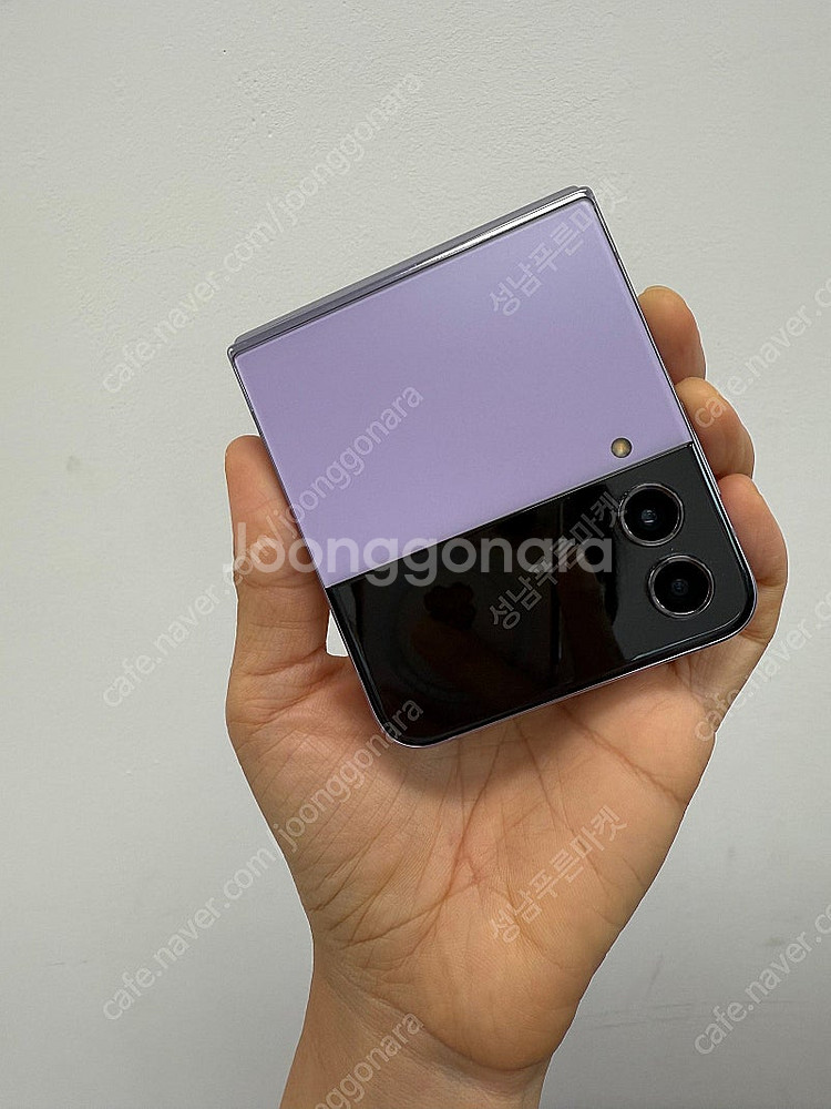F721 갤럭시 Z플립4 퍼플 256기가 21만 판매합...--0