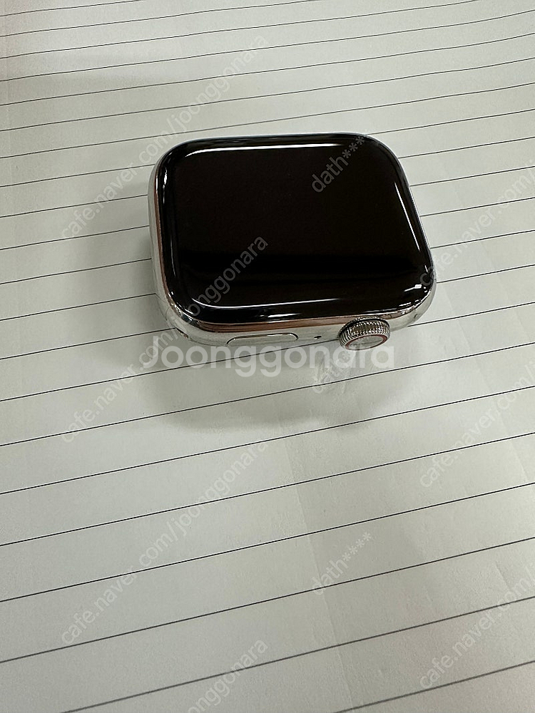 애플워치7 실버 에르메스 45mm 판매합니다--1