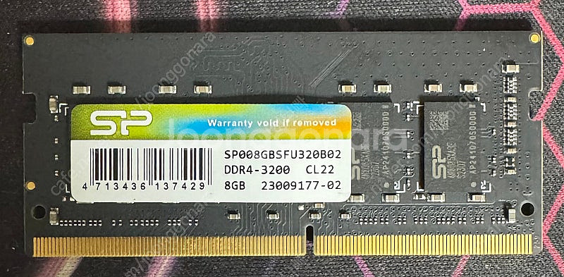 실리콘파워 노트북용 램 DDR4 3200 8G 판매--0