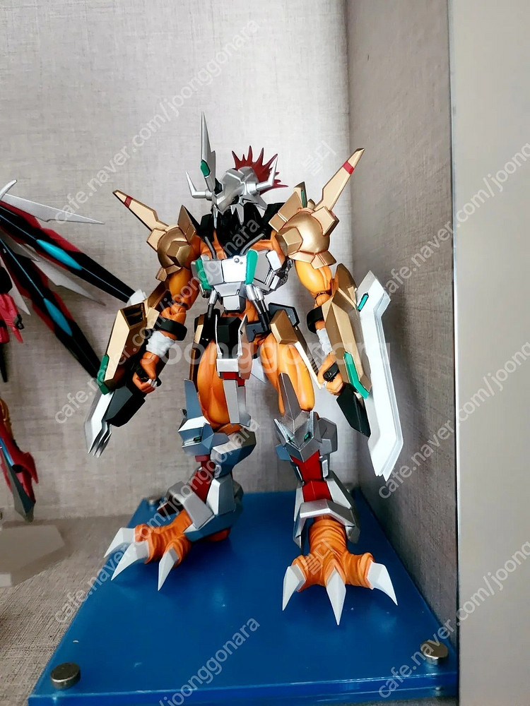 (급처)디지몬 블랙 워그레이몬X, 워그레이몬X 레진 액션 피규어 판매합니다.--1