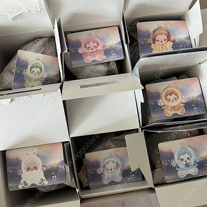 팝마트 스컬판다 빛의정원 키링(봉지개봉x)