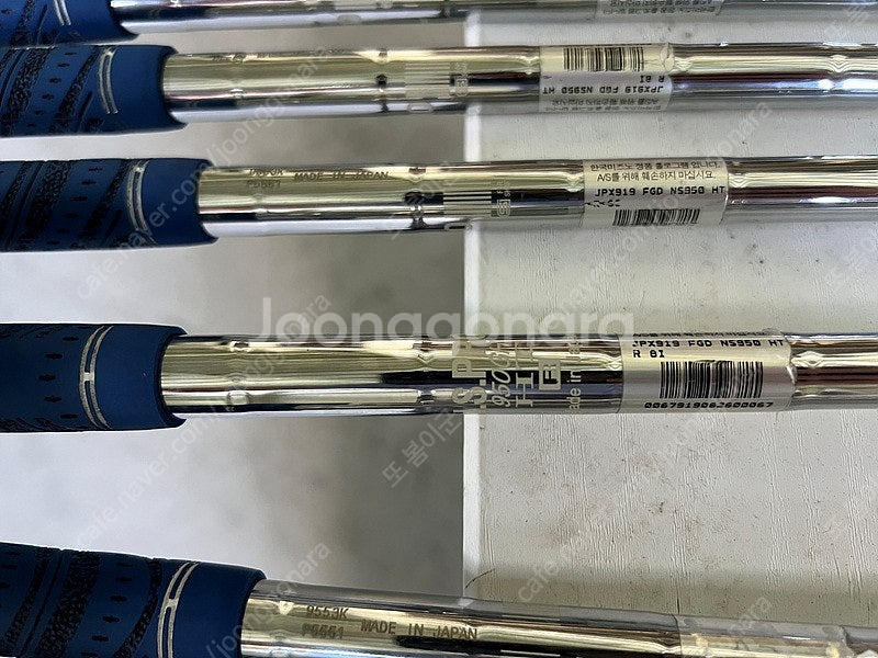 미즈노 JPX 919 포지드 5~S 8 아이언--4