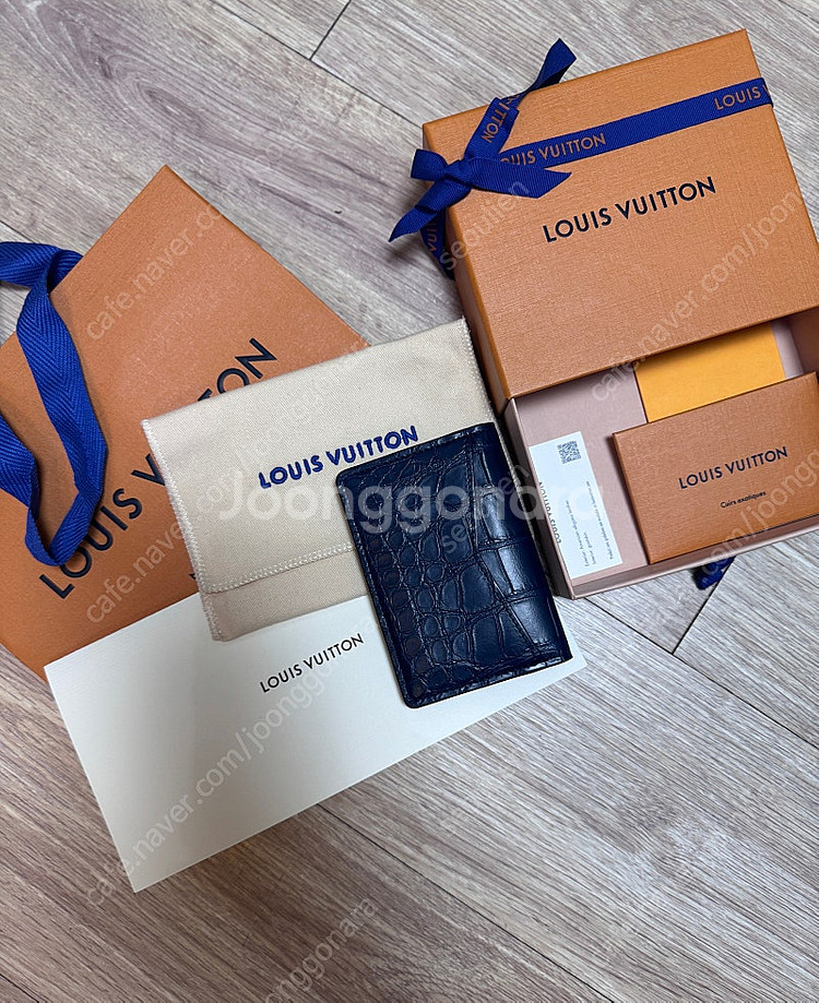 Louis Vuitton 루이비통 포켓오거나이저 (블루...--2
