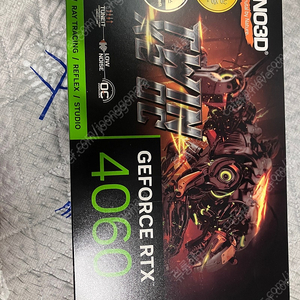 INNO3D 지포스 RTX 4060 OC D6 8GB TWIN X2 미개봉