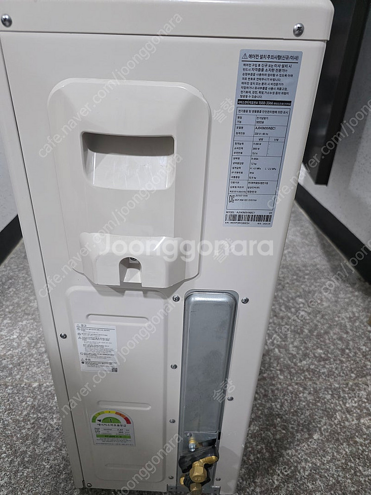 AJ040MXH4BC1 삼성4마력 실외기--1