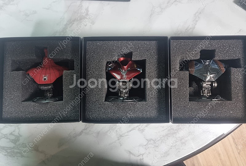 핫토이 × 아폴로토이1/6 스파이더맨.아이언맨.캡틴흉상...--0