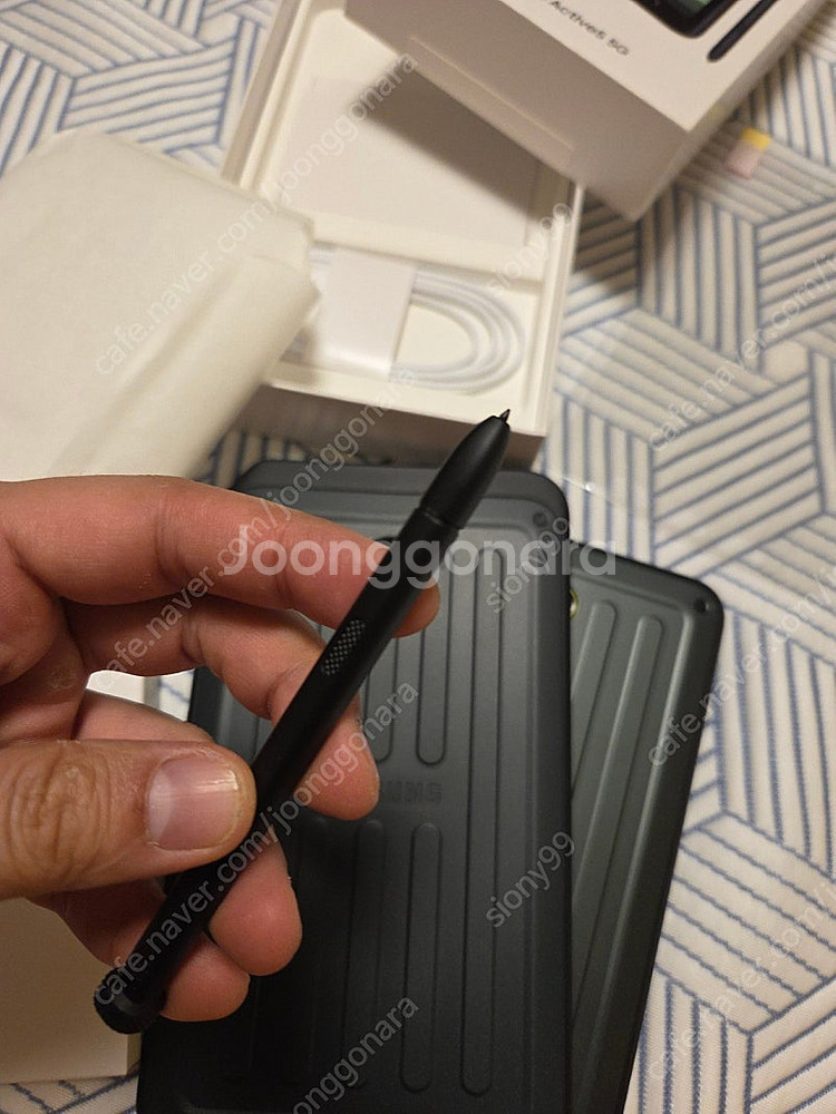 갤럭시탭액티브5 셀룰러5g 자급제 128기가 s급 풀박...--9