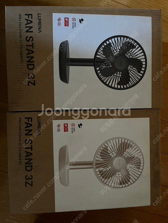 새상품) 루메나 탁상용 선풍기--0