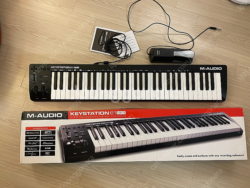 M-AUDIO Keystation 61 MK3 엠오디오...--0