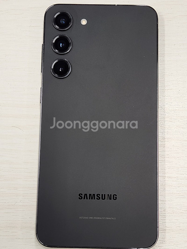 갤럭시 S23플러스 블랙색상 512용량 상태좋은 무잔상...--0