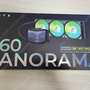 트릭스 파노라마TRYX PANORAMA 3D ARGB 360 2025 블랙팝니다.(택포)