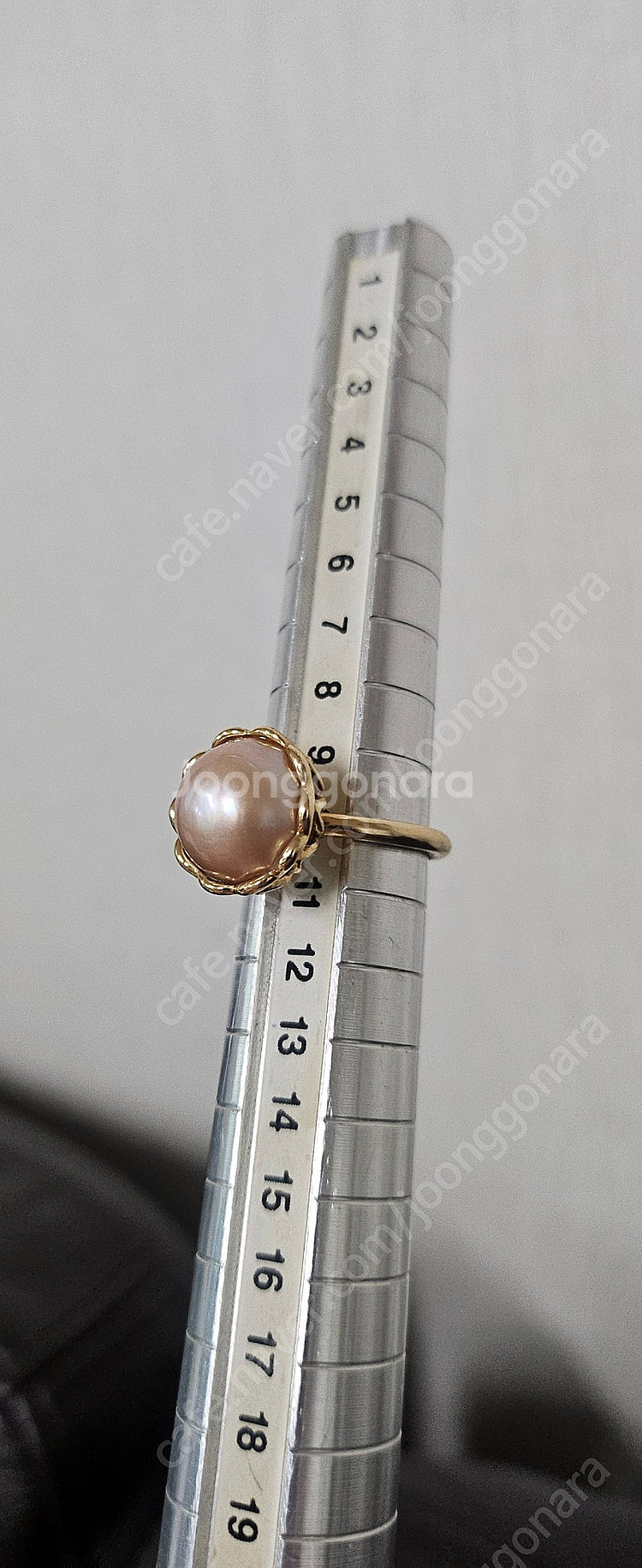 판도라 단종 14k 왕진주 골드 반지 50호 (각 1개...--9