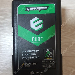 젠트리 E-CUBE 195W 15A V마운트 배터리 팝니다.