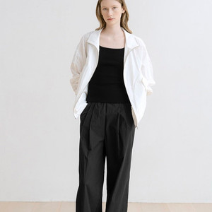 유메르 컴포트 와이드아노락팬츠 블랙F