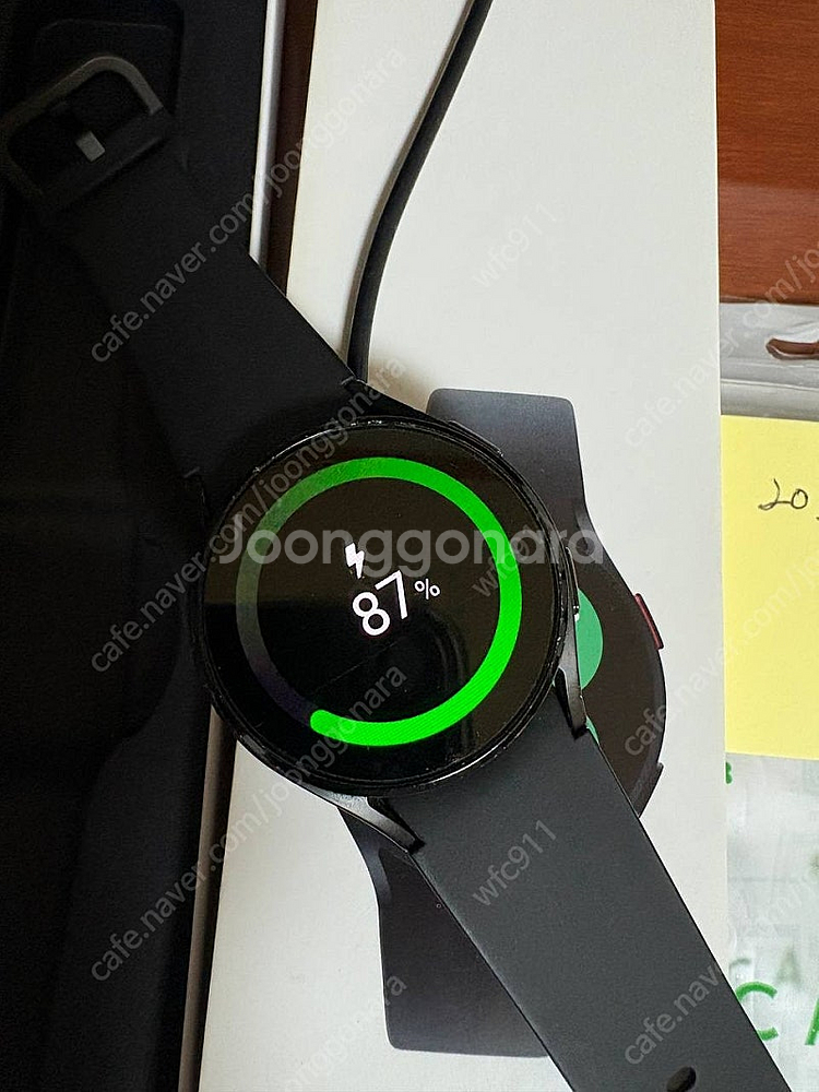 갤럭시워치4 블랙 40mm wifi(택포3.5만)--2