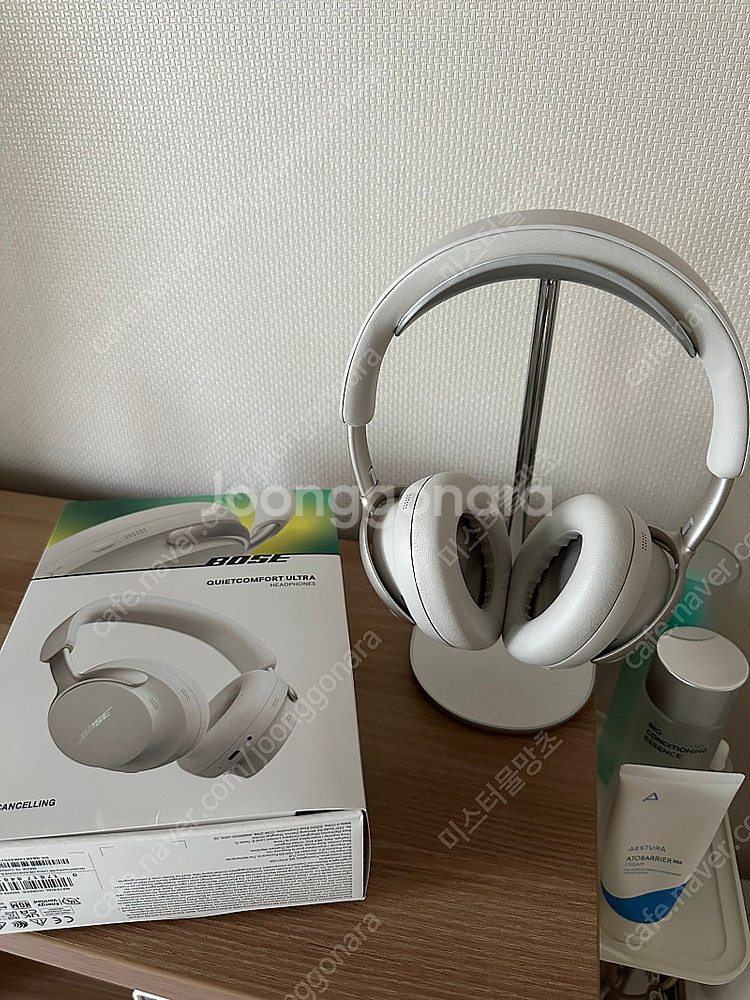[BOSE] 보스 QC 울트라 헤드폰 - 화이트 스모크--0