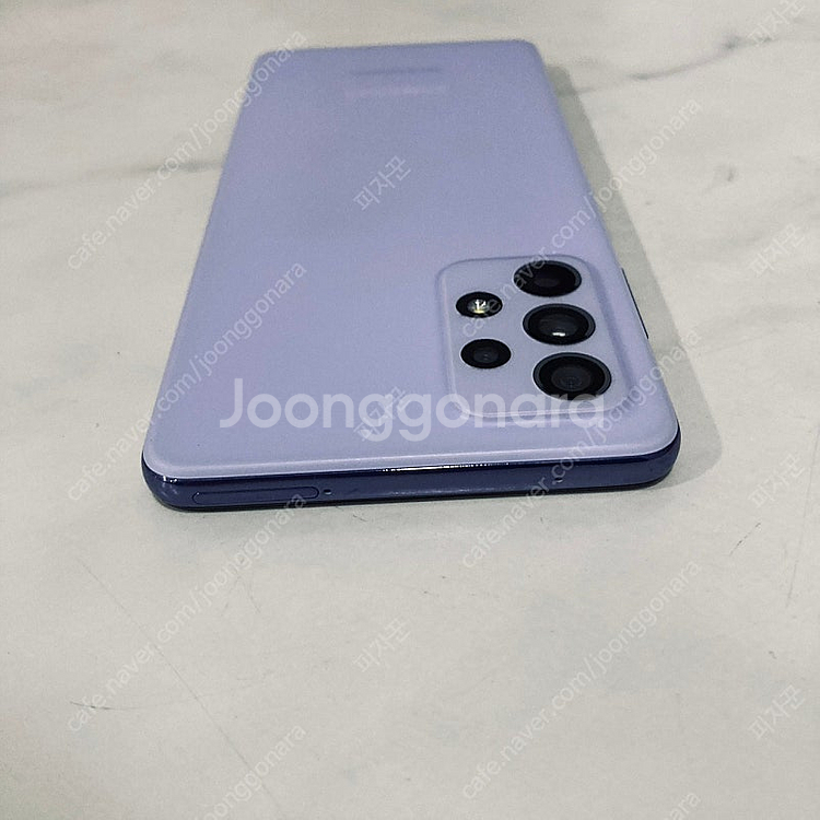 갤럭시 A52S 퍼플 128기가 매우깨끗한기기 8만5천...--3