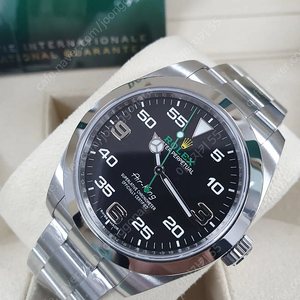 롤렉스 116900에어킹 구매합니다 신형보증서(780만원)