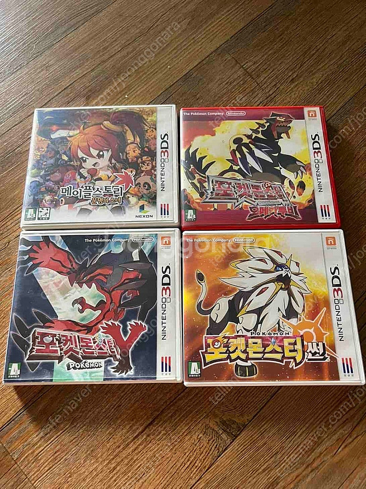 3ds 작다수 + 메이플스토리 포켓몬썬 y 오메가루비--8