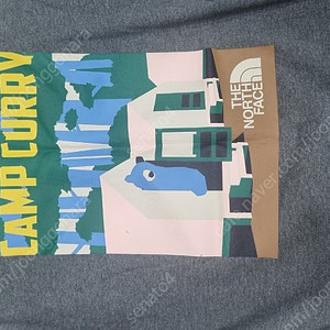 남아 160 노스페이스 반팔티