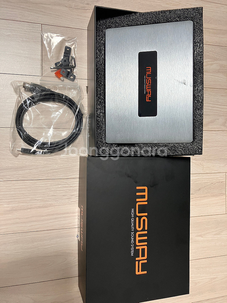 무스웨이 m4 plus DSP 앰프 및 소닉디자인 KI...--3