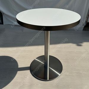 광명 가산 구로 업소용 테이블 카페테이블 쌍다리 스텐 검정 다리 식당 테이블