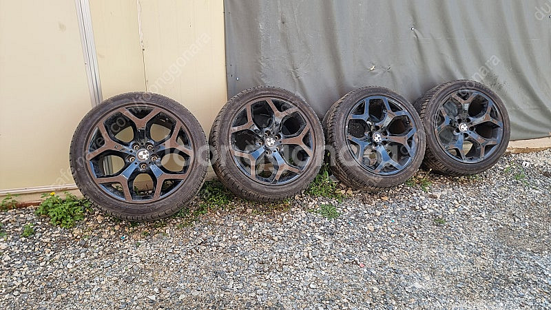 20인치 BMW E71 X6 순정 축구공 블랙 휠타이어...--0