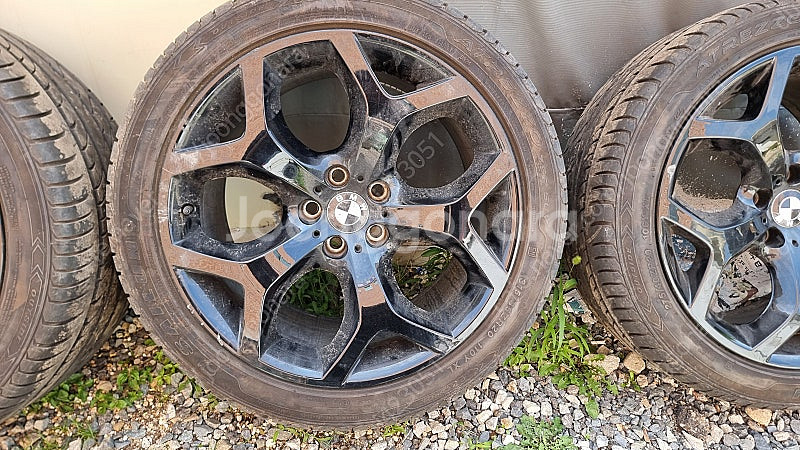 20인치 BMW E71 X6 순정 축구공 블랙 휠타이어...--3