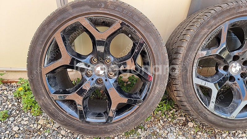 20인치 BMW E71 X6 순정 축구공 블랙 휠타이어...--4