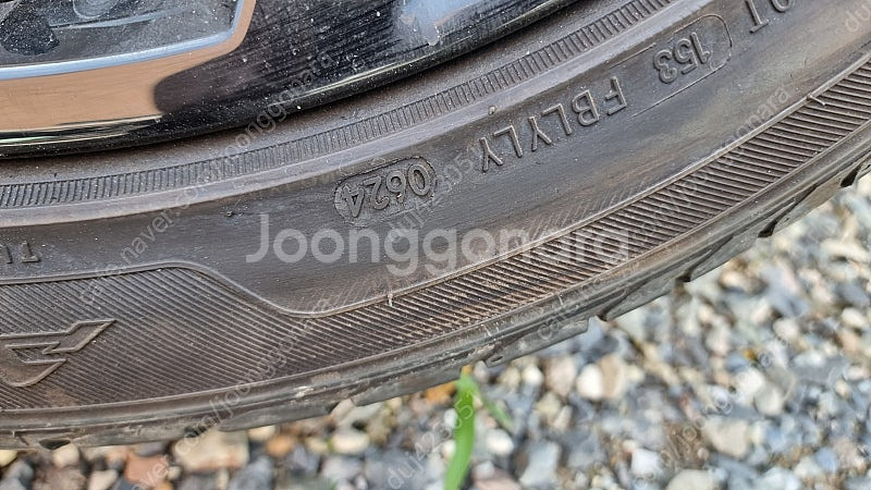 20인치 BMW E71 X6 순정 축구공 블랙 휠타이어...--7