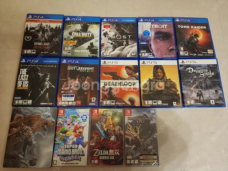 ps5, ps4, 닌텐도스위치 콘솔게임타이틀 판매합니다...--0