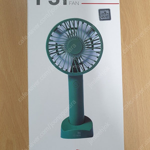 액센 F31_11cm로 더 강력해진, 120g로 더 가벼워진 핸디 선풍기 녹색,흰색 팝니다
