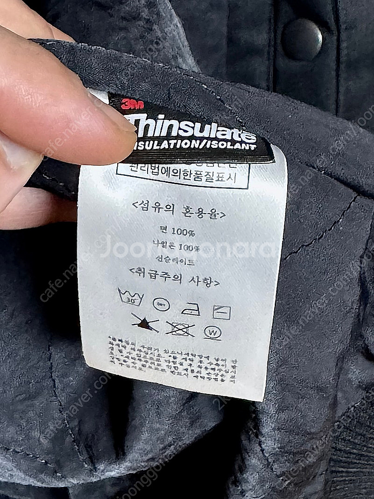 아워셀브스 23fw 플라이트자켓 블랙 3사이즈--5