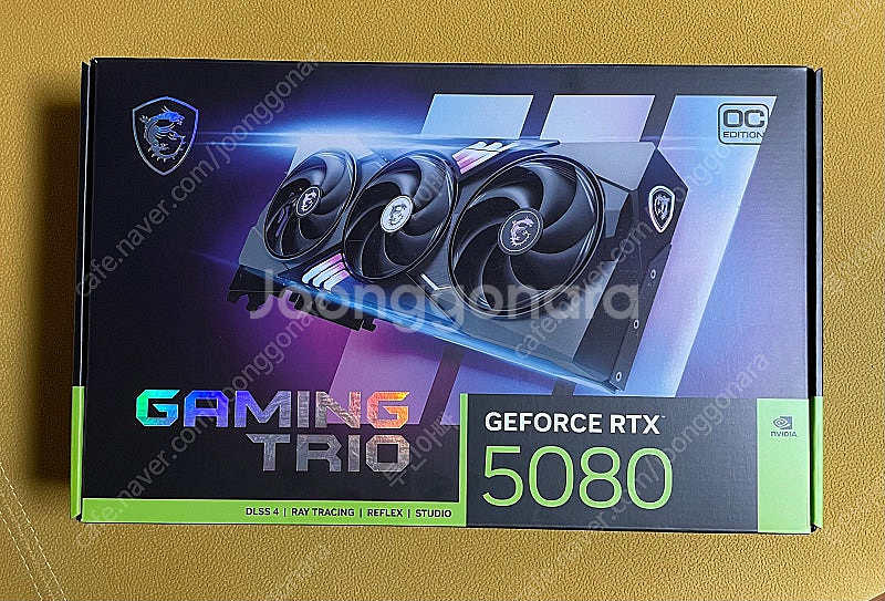 MSI 지포스 RTX 5080 게이밍 트리오 OC D7...--2