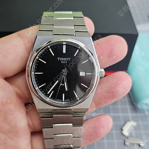 티쏘 prx 쿼츠 40mm 블랙