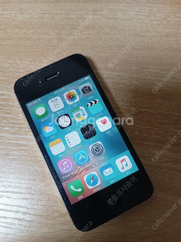 아이폰4s 32 gb 정상 작동 공기계--0