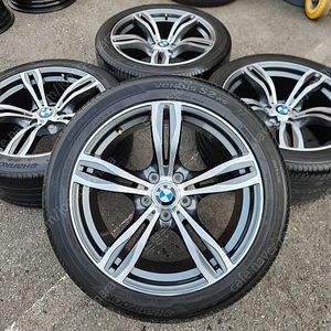[판매] BMW F10 5GT 5/7시리즈 M5 스타일 19인치 휠 타이어 세트 팝니다.