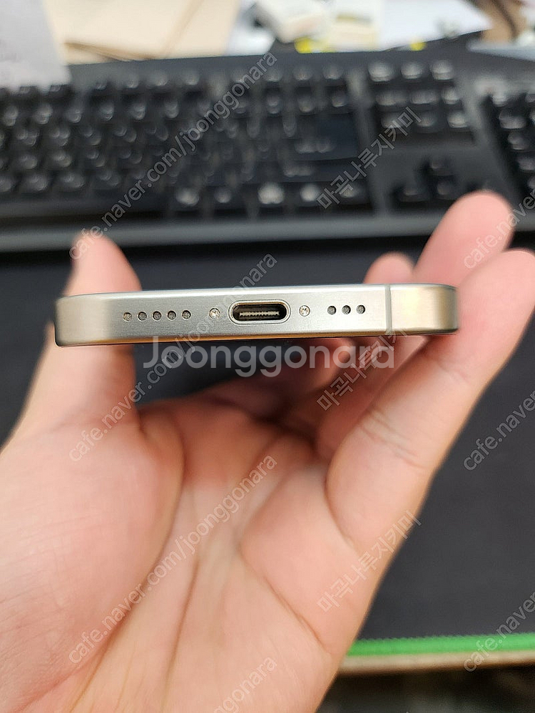 아이폰15프로 내추럴 128GB 배터리89% 상태좋은 ...--2