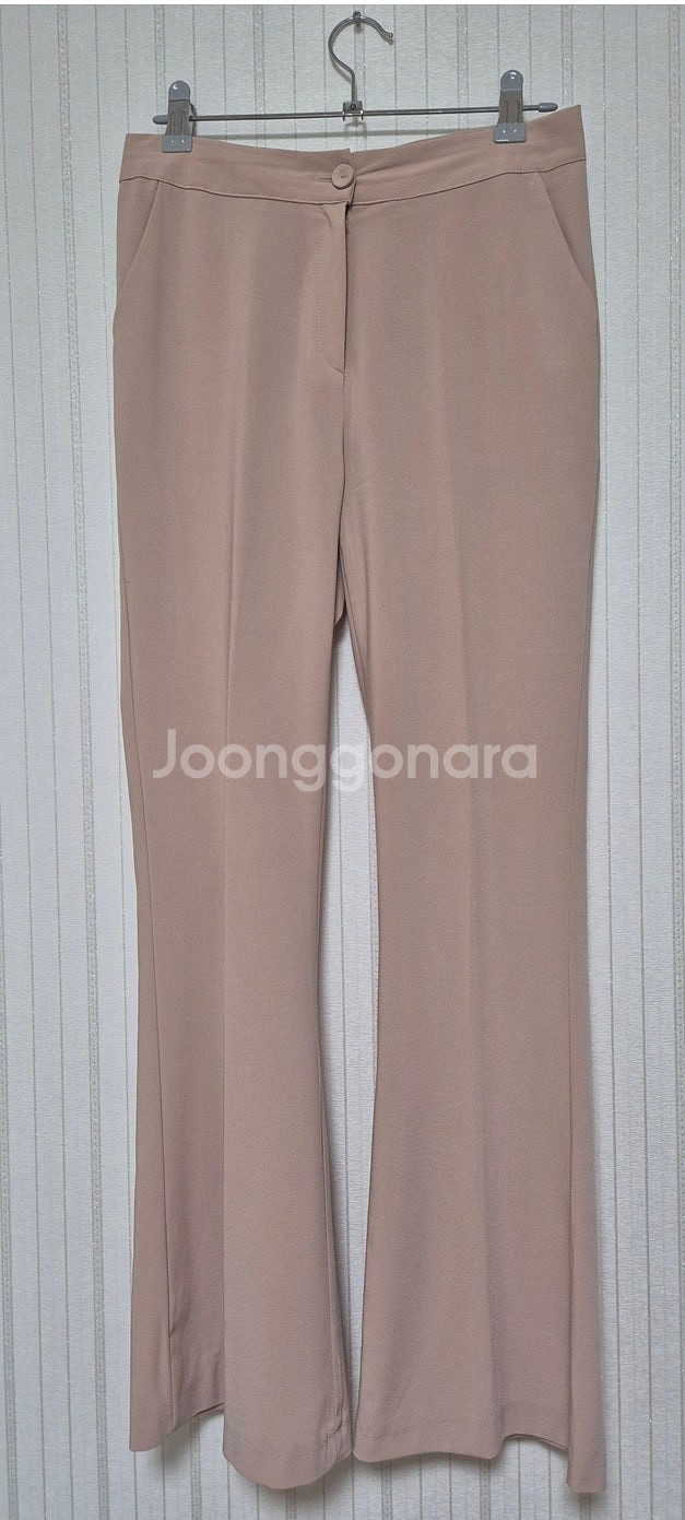 부츠컷슬랙스(화이트+베이지)55 로브가디건 롱스커트--0